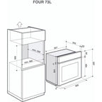Four encastrable DE DIETRICH DOP4556W Sensor