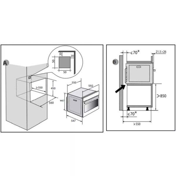 Micro ondes combiné DE DIETRICH DKC4536W
