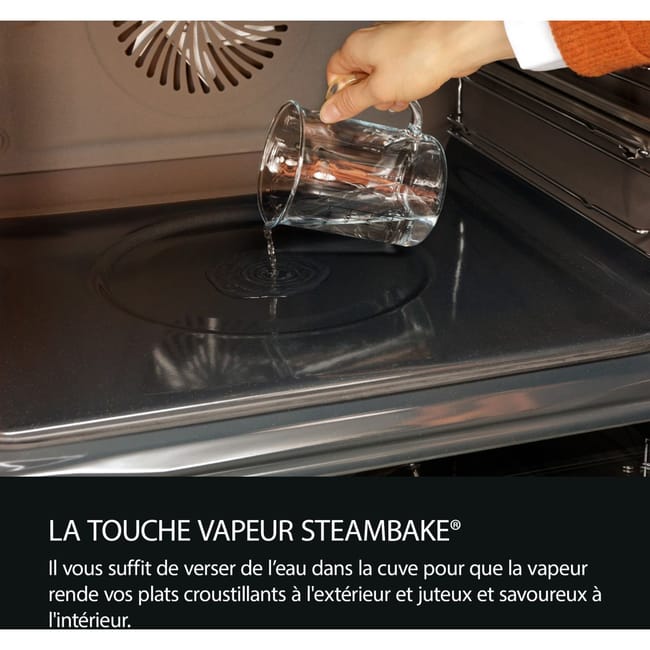 Four encastrable AEG BPE55526BM Steambake