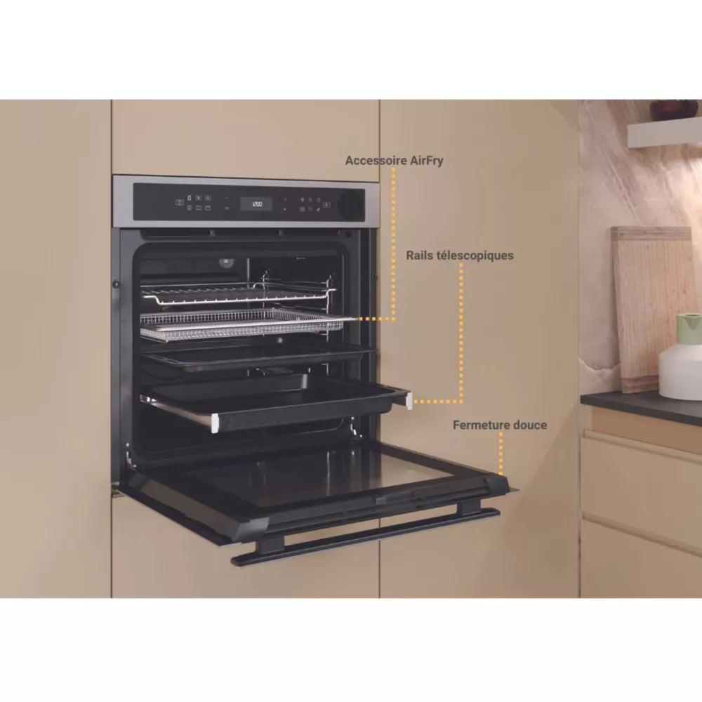 Four encastrable fonction vapeur WHIRLPOOL AKZ9S8271IX SteamSense