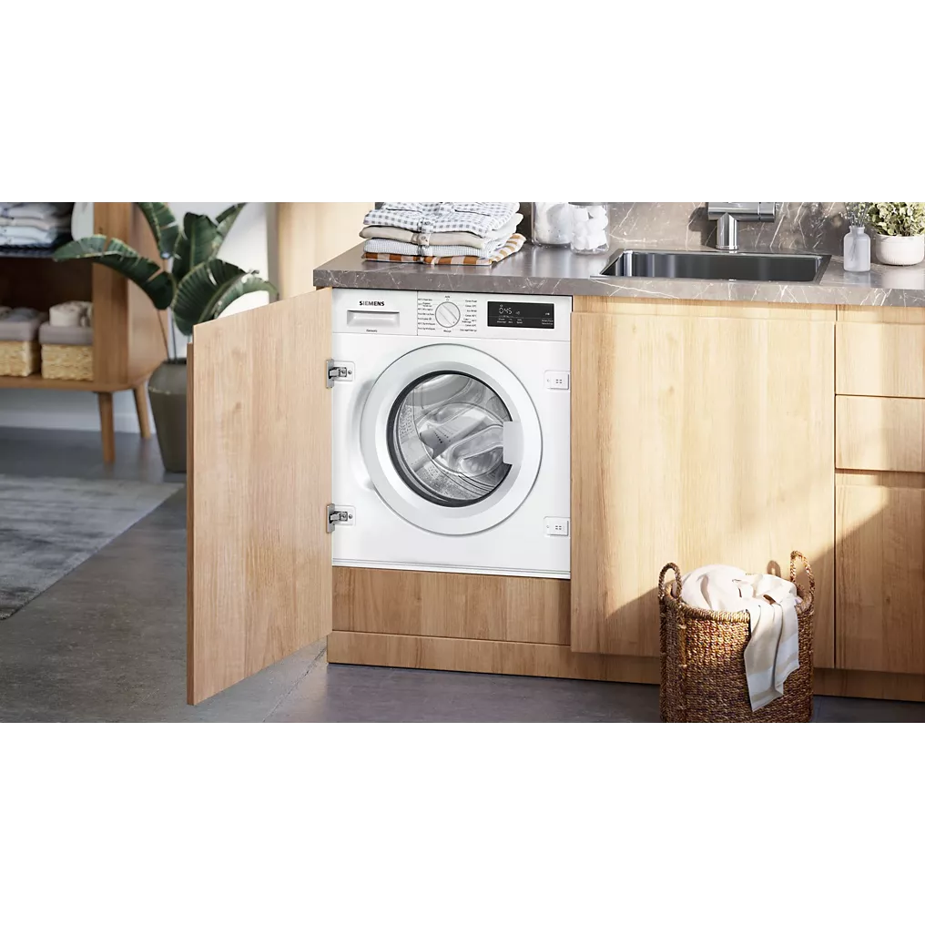 Lave linge hublot encastrable SIEMENS WI12W348FF